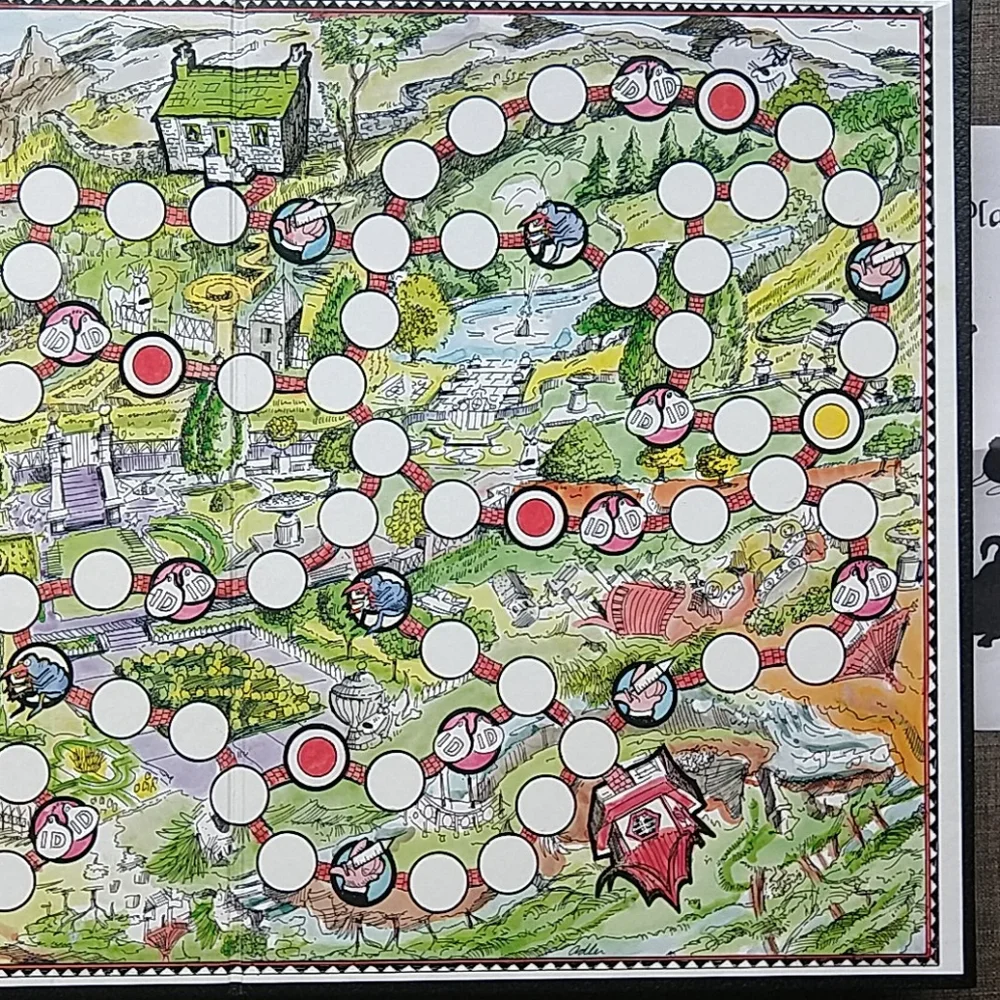 Cats At Play Vintage Board Game David Adler